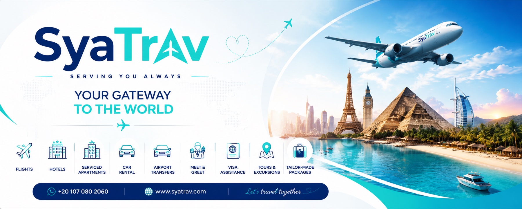 Worldwide SyaTrav destinations